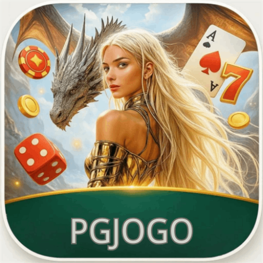 Imagem promocional da PGJOGO mostrando a plataforma e suas vantagens